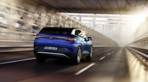 R&uuml;cklichter und Heck des ID.4