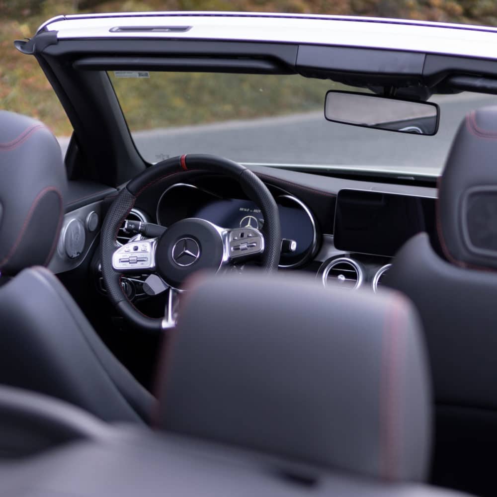 c43 cabrio amg interieur