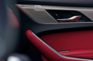 jaguar f-pace tuer verkleidung lautsprecher