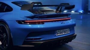 Porsche 911 GT3 Heckfl&uuml;gel | Copyright Porsche