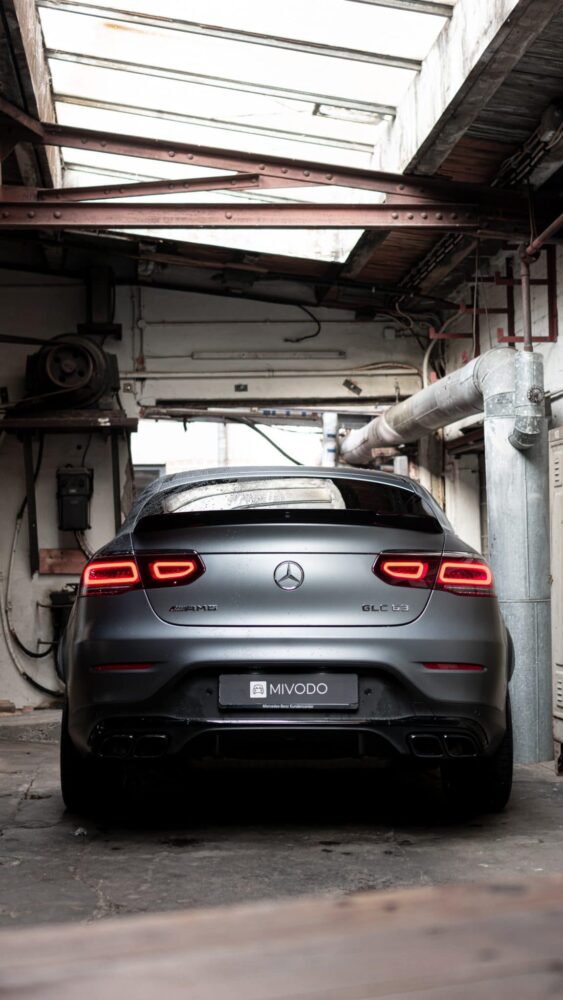 glc 63 amg heck
