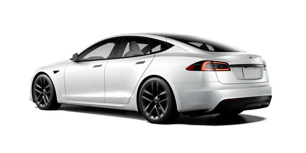 tesla model s rear