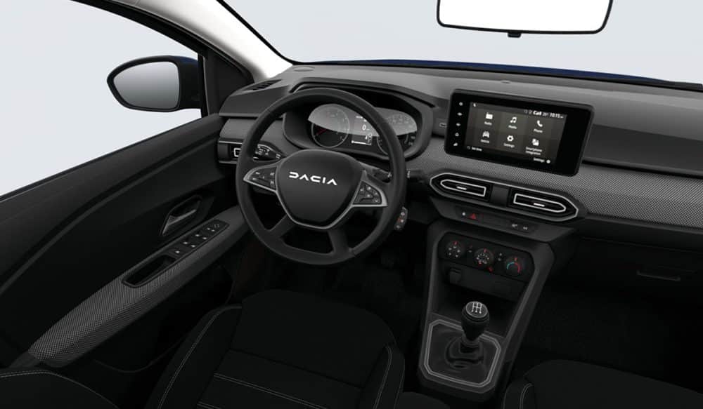 dacia sandero interior