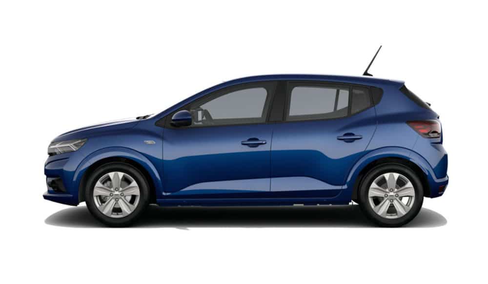 dacia sandero seitenansicht