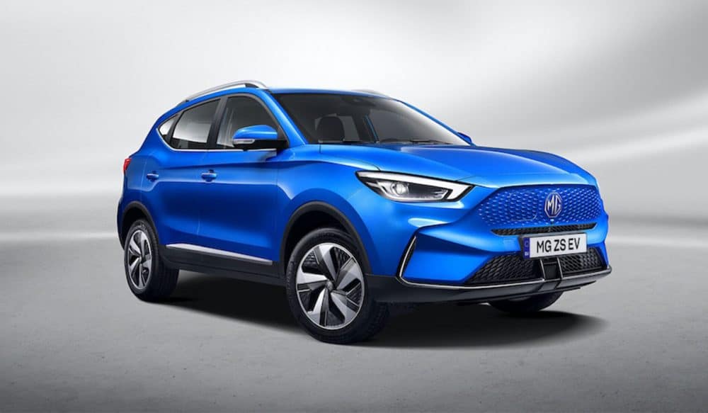 mg zs ev frontansicht