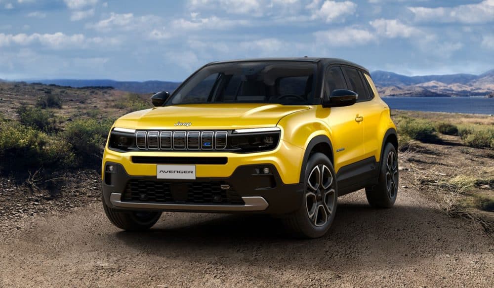 jeep avenger frontansicht