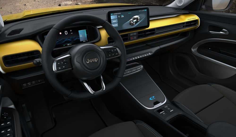 jeep avenger interieur