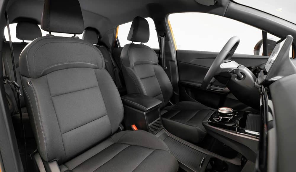 mg4 comfort interieur