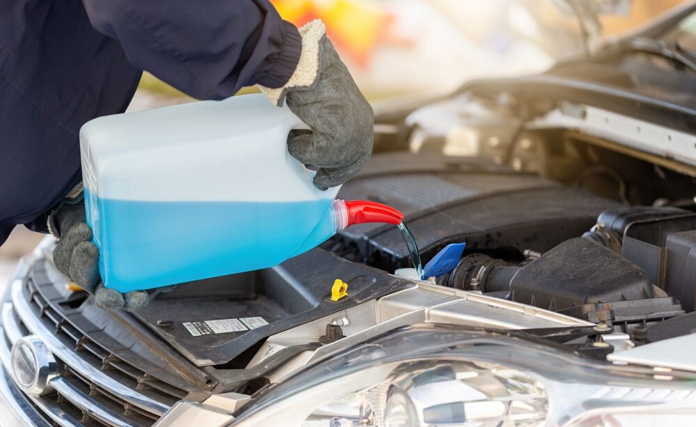 Scheibenwischwasser Frostschutzmittel