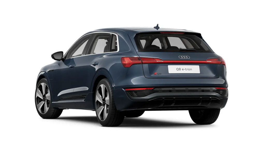 audi q8 etron rear angular