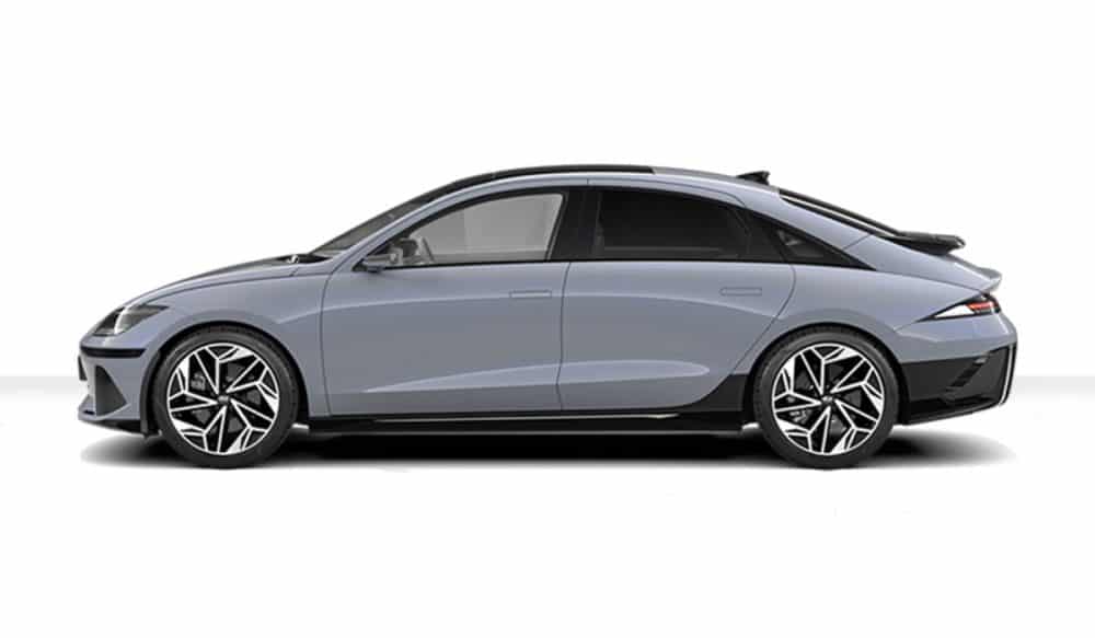 hyundai ioniq6 Seitenansicht