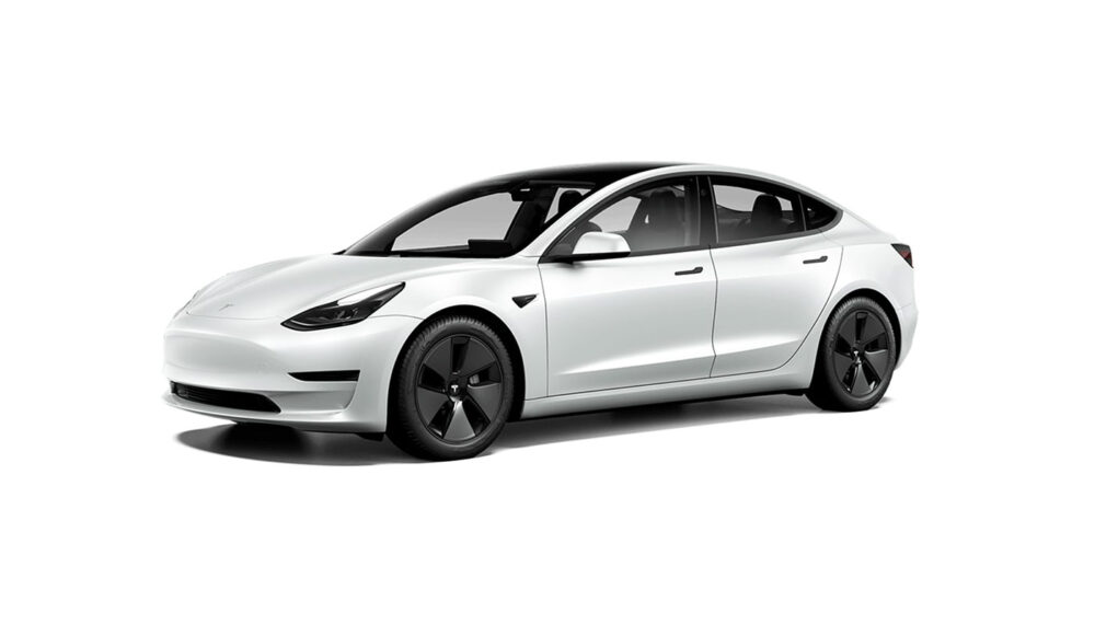 tesla model 3 front angular