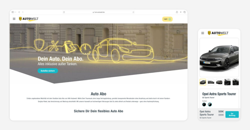 huk autowelt anbieter website