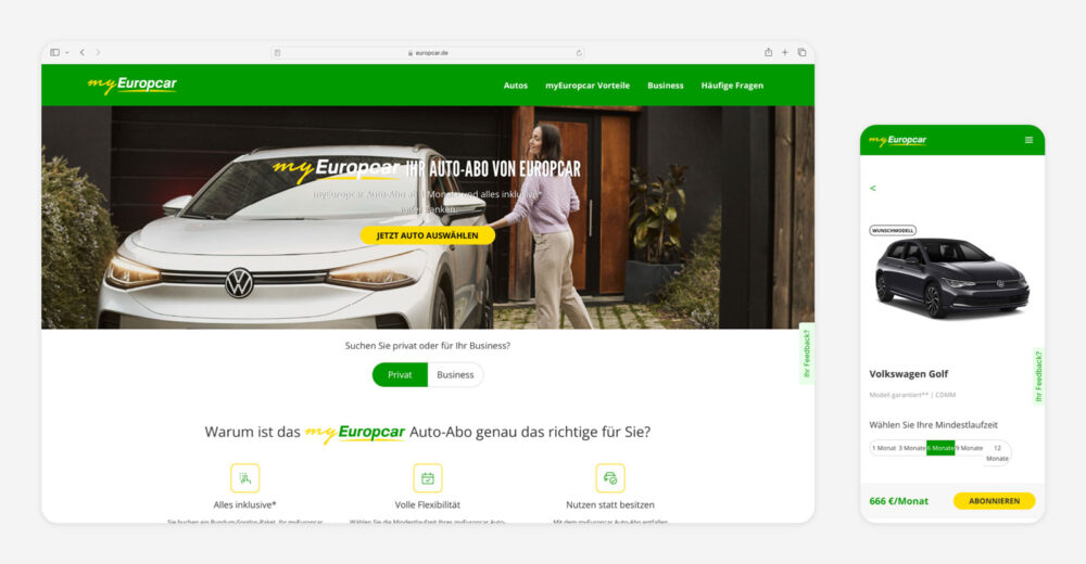 myauropcar anbieter website