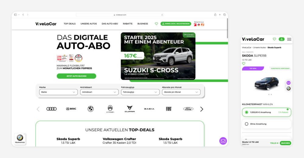 vivelacar anbieter website