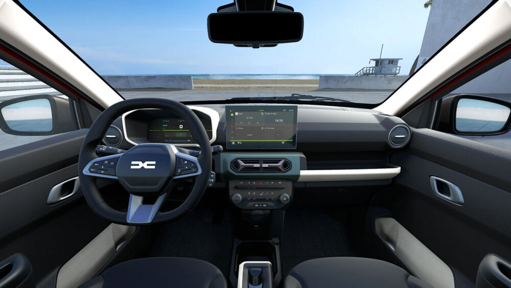 dacia spring innenraum