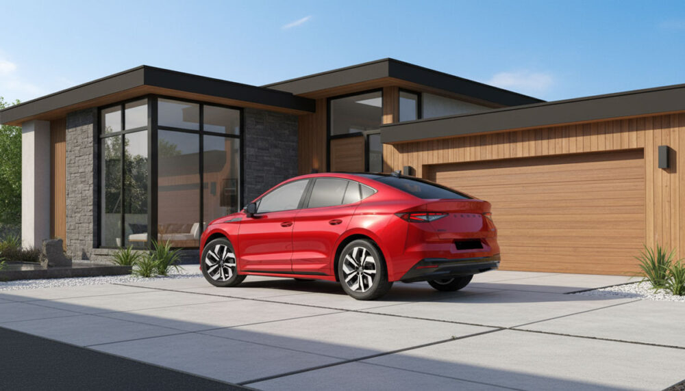 skoda enyaq coupe home