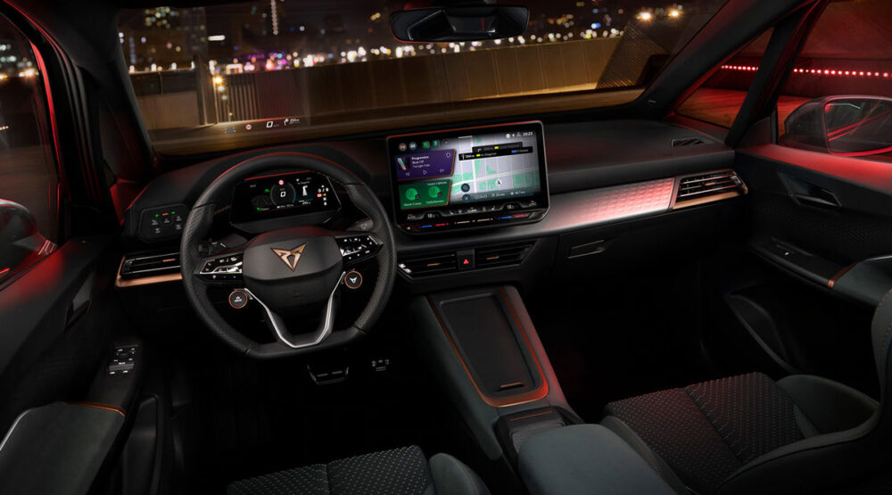 cupra born vz innenraum