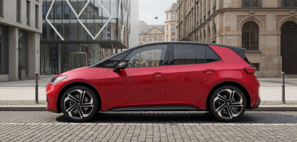 VW ID.3 GTX in der Seitenansicht