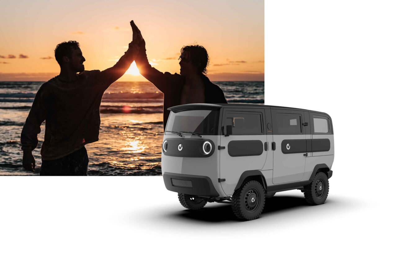 Electric Brands XBUS Bus Vehicle Model